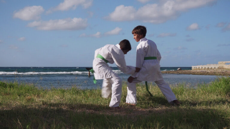 Improving Coordination and Focus in a Kids Karate Class